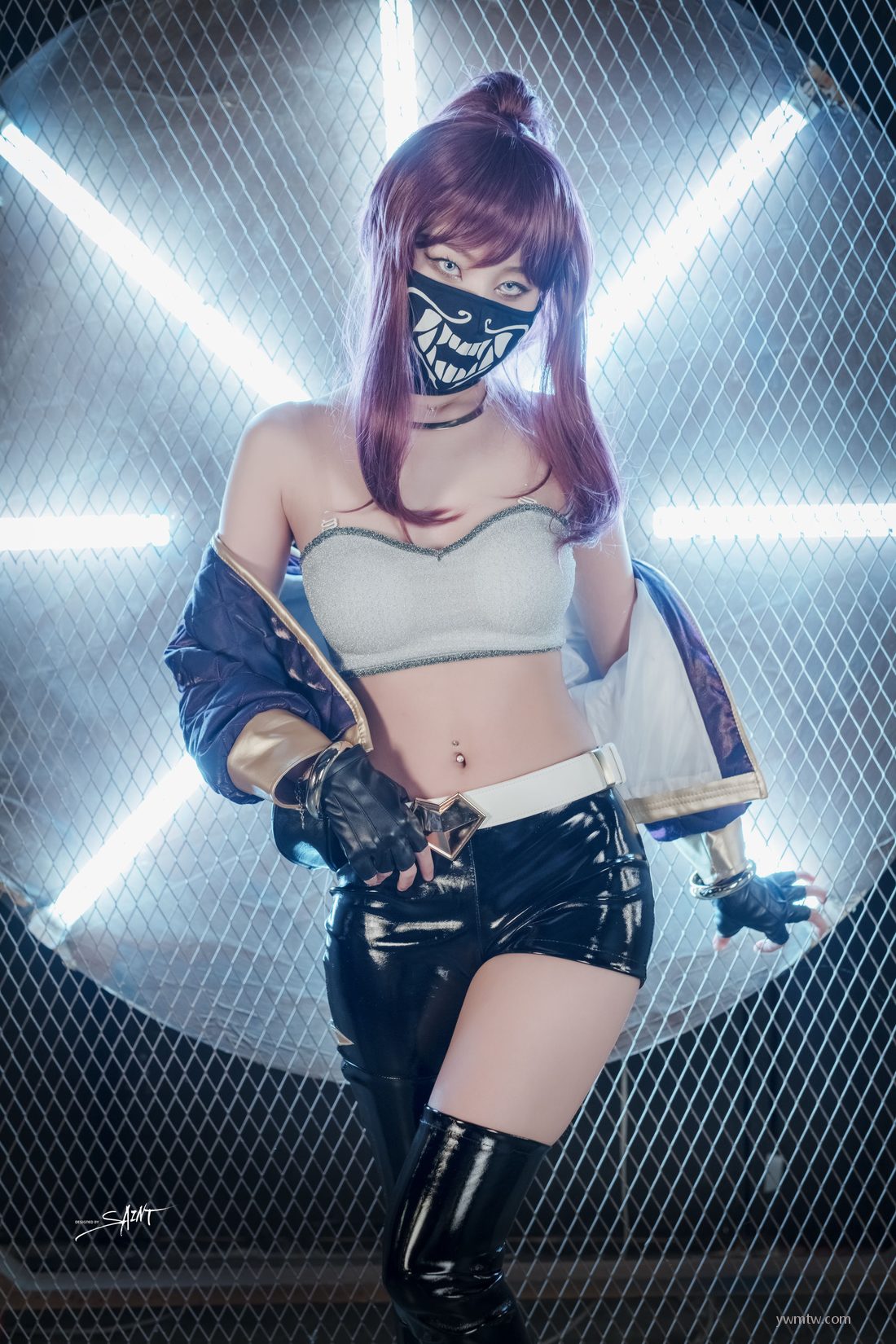 Yuna [ϺsaintPhotoLifeӰ] Nier Yuna Automata s Cos Akali ϼͼ VOL.4 KDA 6ҳ 