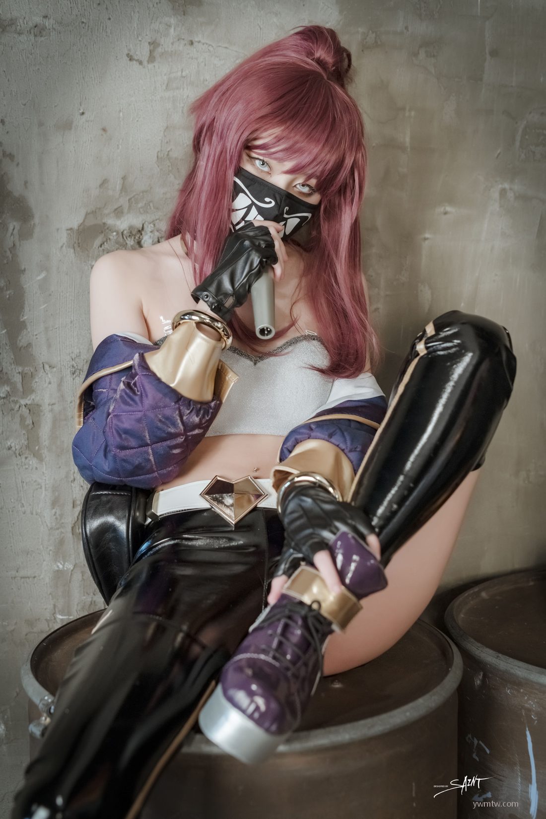 Yuna [ϺsaintPhotoLifeӰ] Nier Yuna Automata s Cos Akali ϼͼ VOL.4 KDA 6ҳ 