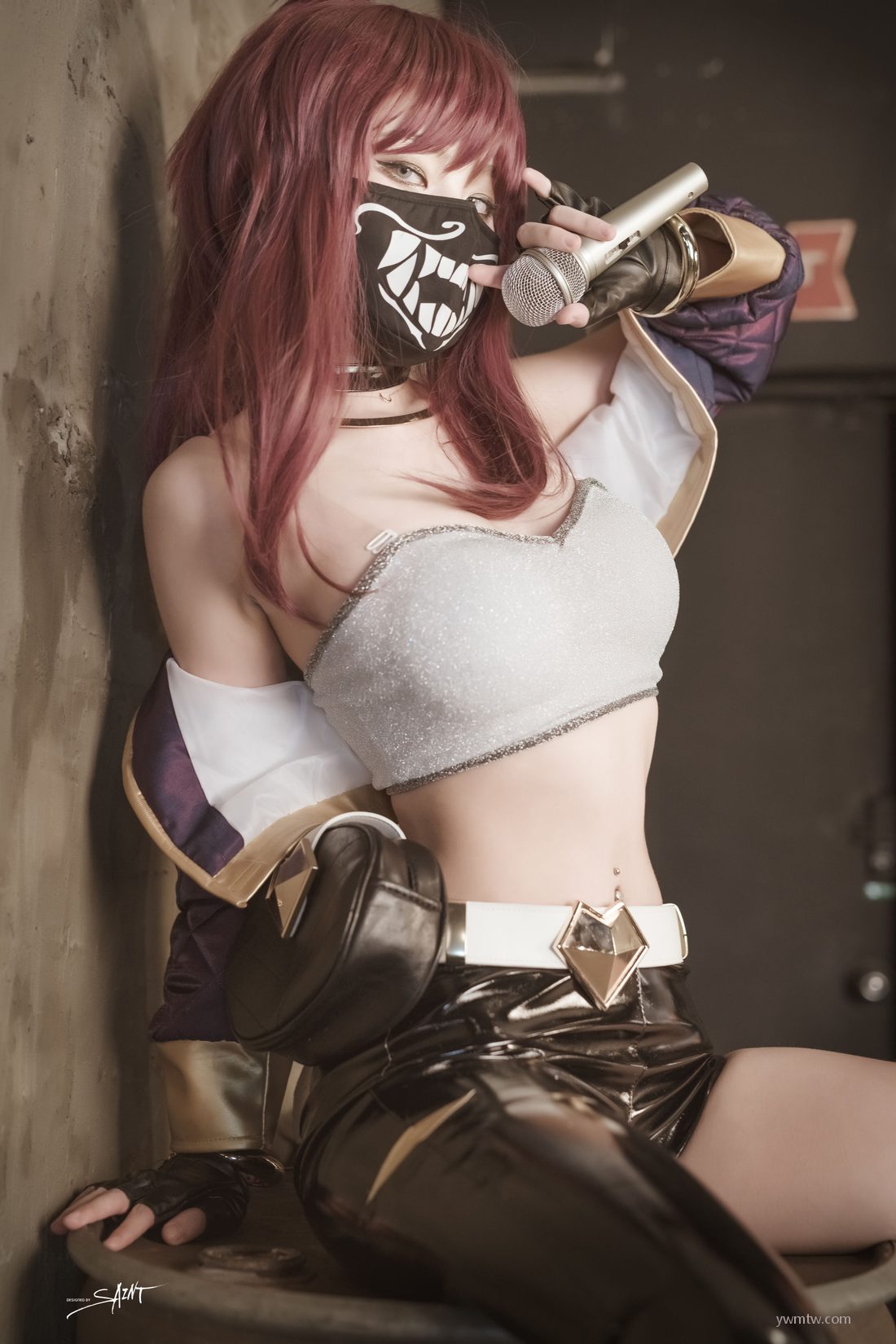 Akali Yuna [ϺsaintPhotoLifeӰ] KDA s Automata VOL.4 ϼͼ Yuna Cos Nier 1ҳ 