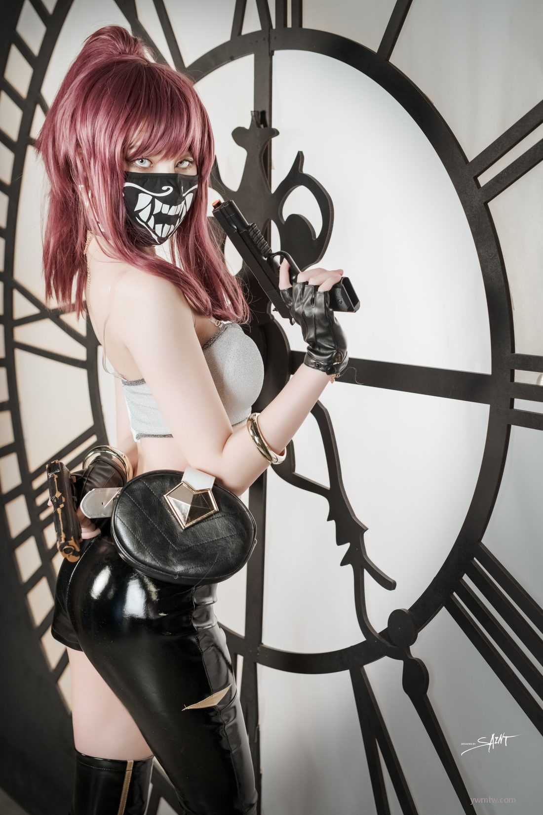 Yuna [ϺsaintPhotoLifeӰ] Nier Yuna Automata s Cos Akali ϼͼ VOL.4 KDA 6ҳ 